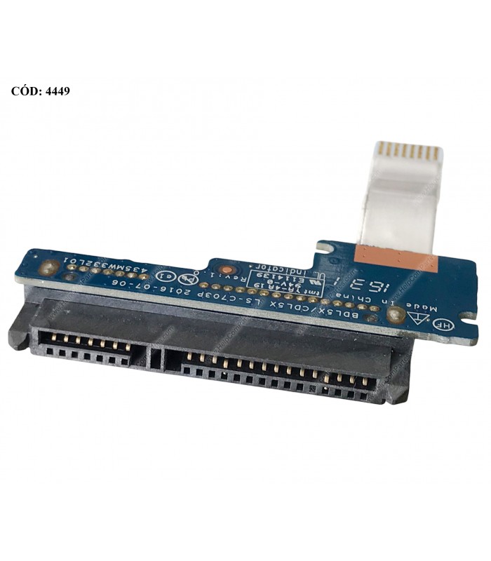 HDD BOARD SATA HP 250 255 256 G5 HP 15-AY 15-BA 15-BD 15-BE 15-BF 15-BG SERIES +CABLE 817878-001 ORIG. (DS)