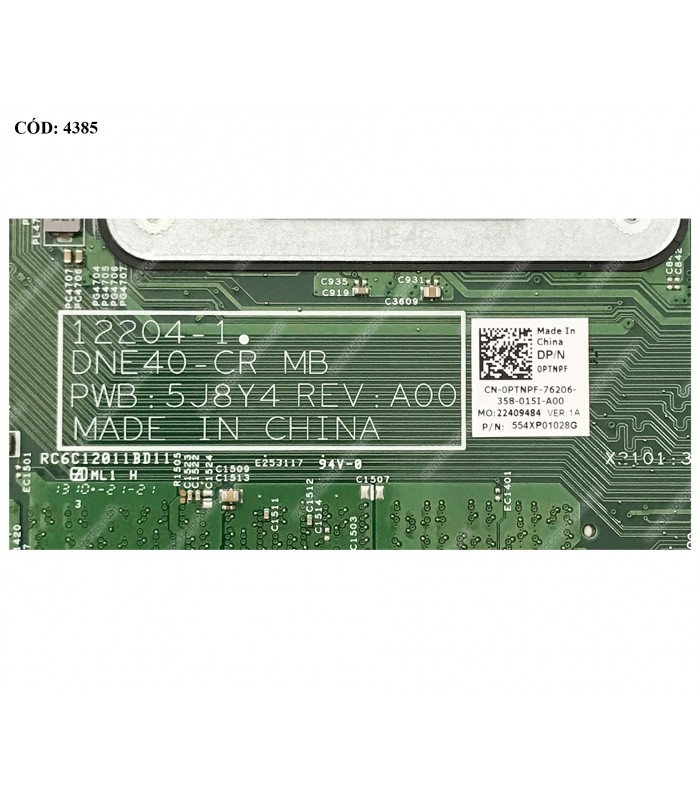 MBO DELL INSP. 14 3421 INTEL CEL. 1017U 1.60GHz 2C/2xDDR3/ 14R (5421) VOSTRO 2421 SERIES 0PTNPF ORIG. (DS)