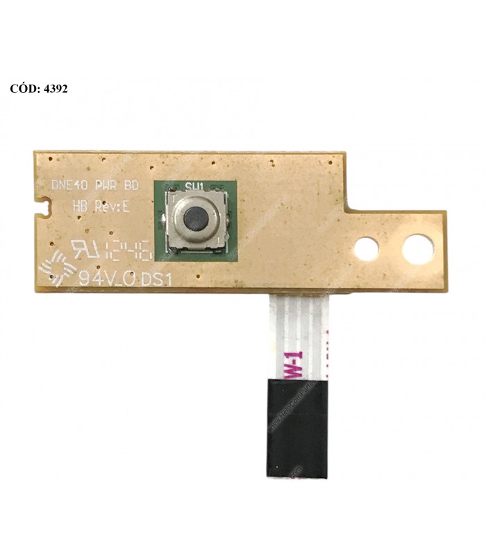 POWER BUTTON DELL BD W/CABLE INSPIRON 14-3421 14-3437 14R-5421 14R-5437 VOSTRO 2421 M431R SERIES 50.4XP07.001 ORIG. (DS)