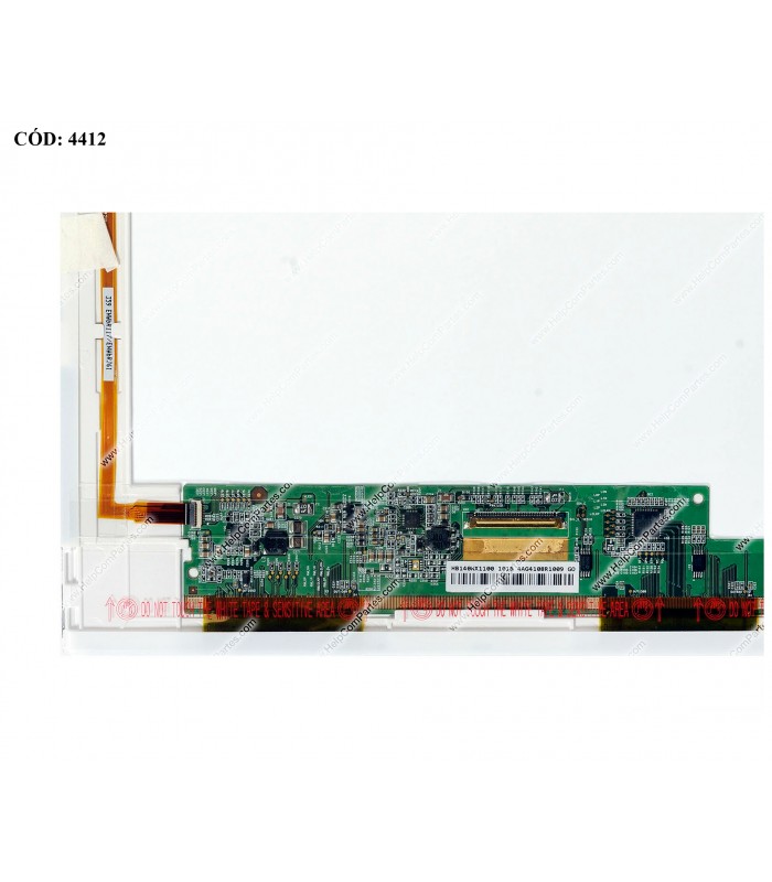 DISPLAY 14.0" 40PIN WLED WXGA HD (1366x768) GLOSSY 60Hz N-TS LVDS PCBA BENT VC-I NO BRACKETS 685101-001 ORIG. (DS)
