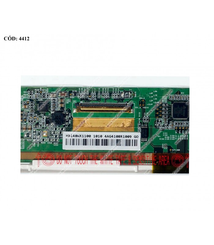 DISPLAY 14.0" 40PIN WLED WXGA HD (1366x768) GLOSSY 60Hz N-TS LVDS PCBA BENT VC-I NO BRACKETS 685101-001 ORIG. (DS)