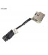 DC JACK POWER HP G4-2000 CQ45 450 455 245 240 HP 2000 HP 1000 SERIES 685085-001 ORIG. (DS)