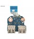 USB BD I/O W/CABLE HP 240 245 450 455 1000 1000-1100 1000-1200 CQ45 CQ58 SERIES 685097-001 ORIG. (DS)