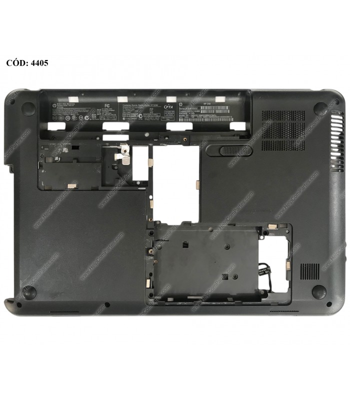 BASE ENCLOSURE HP 1000 1100 / 240 245 246 G1/HP 450 450-G1 455 CQ45 SERIES 704201-001 BK ORIG. (DS)