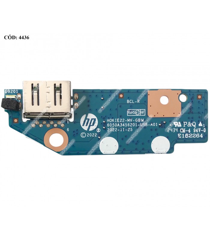 USB BD I/O HP 14-EM0000 14-EP0000 14-EE0000 14T-EE000 14-HR0000 14-HC0000 240 245 G10 SERIES N36315-001 ORIG.