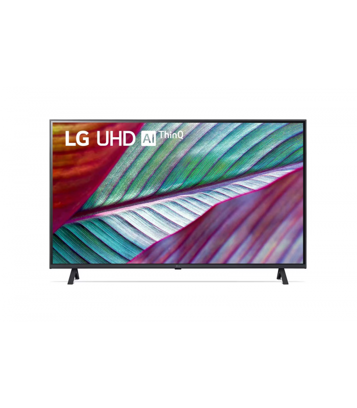 TV LG UHD 43" CPU A5 AI 4K GEN 6/ WebOS23 /HDR10 Pro/ HLG/THINQ AI//WIFI+BT/2xUSB/3xHDMI/1xSPDIF/1xRF/1xRJ45/20W/43UR7800PSB/BK