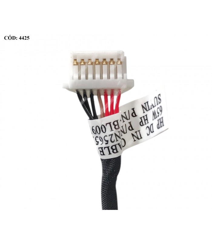 DC JACK POWER HP 14-EM0000 14-EP0000 14-HC0000 240 245 G10 SERIES 7P 4.5MM 65W N36329-001 ORIG.