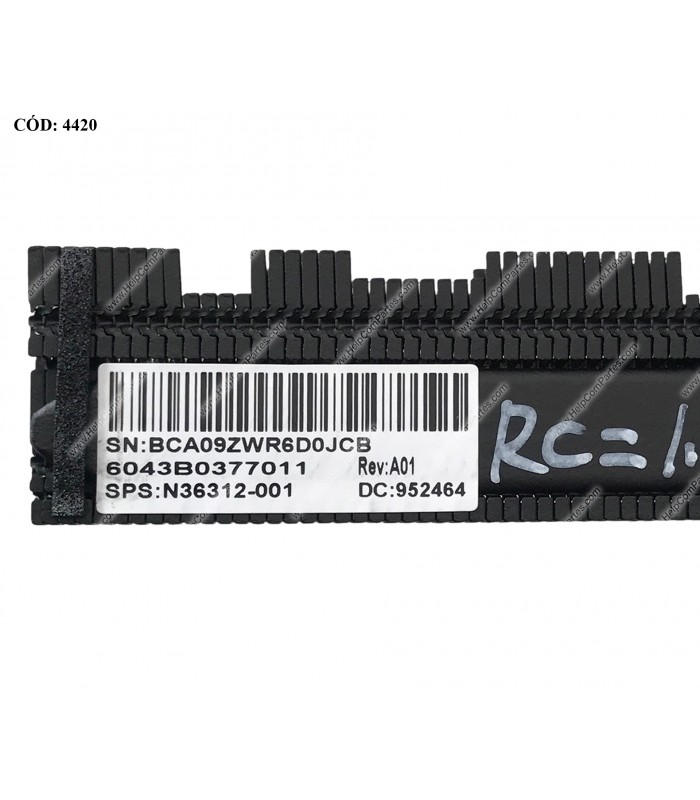 DISIPADOR HP 14-EM0000 14-EP0000 14-EE0000 14T-EE000 14-HR0000 14-HC0000 240 245 G10 SERIES 15W UMA N36312-001 ORIG