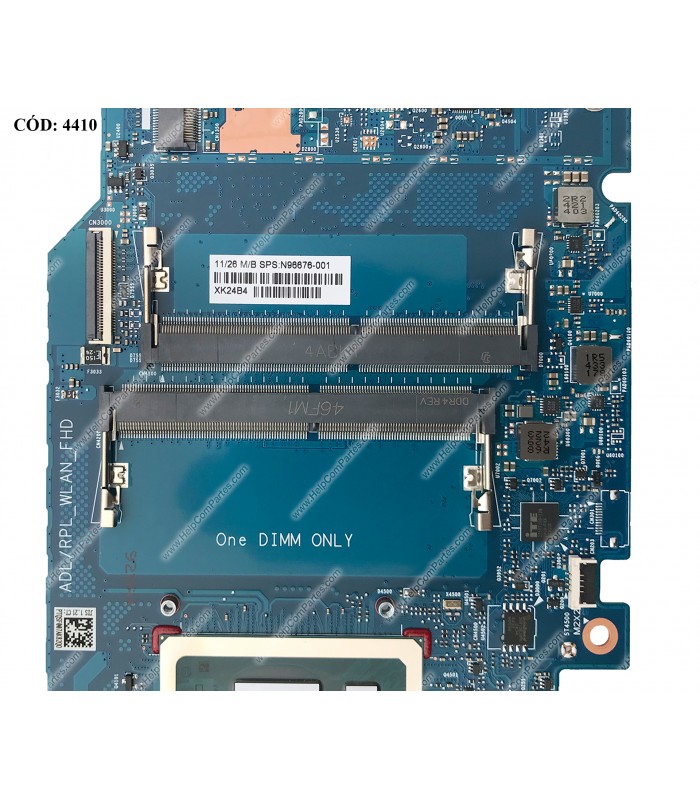 MBO HP i3-1215U/T 4.40GHz 6C/UMA/FreeDOS/ 14-EP0026LA 14-EM0000 14-EP0000 14T-EP000 240 245 G10 SERIES N96676-001 ORIG.