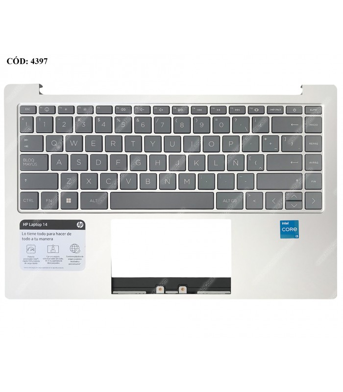 HP ASSY W/KB W/PLMRST/ 14-EM0000 14-EP0000 14T-EP000 14Z-EM000 14-GR0000 14-HR0000 SERIES N35869-161 SR LA ORIG.