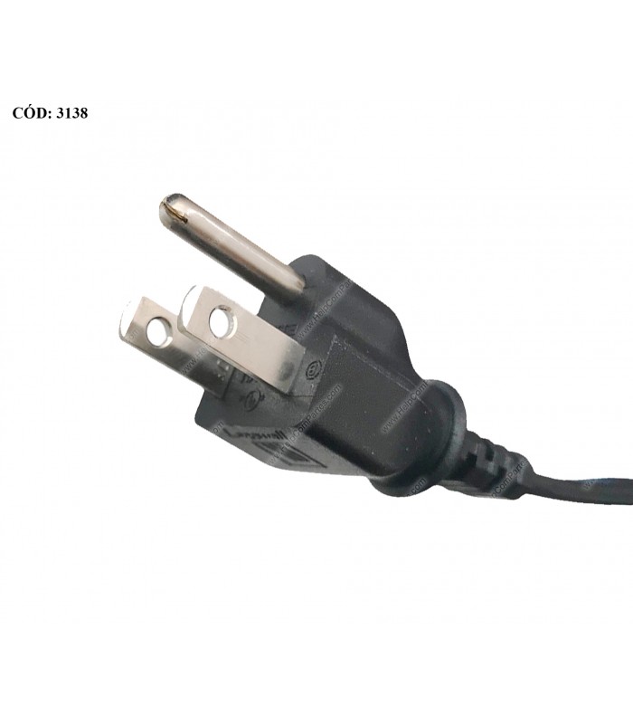 AC POWER CORD HP 1.0M 125-240V~ 7A US 3PRONG L19367-001 ORIG.