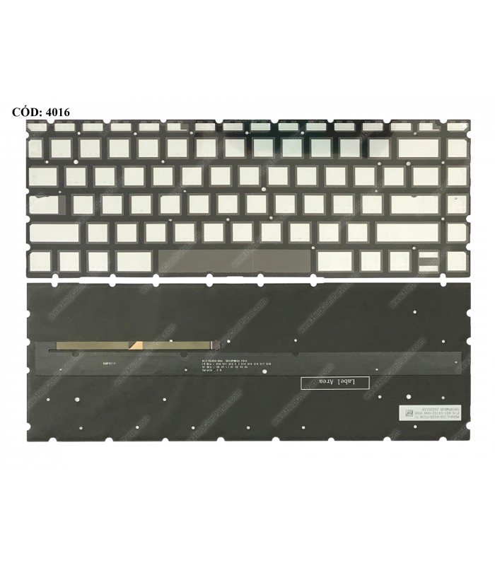TECLADO HP PAV AERO 13-BE 13-BE2002LA 13Z-BE000 13Z-BE200 13Z-BE100 SERIES SR PWR-KEY BL LA ORIG.