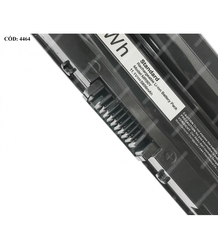 BATERIA DELL 11.1V---65Wh 6C MR90Y/ INSP. 14R 5437 14 3442 3437 3443 /15R 5537 /17 3737 5748 BK OEM.