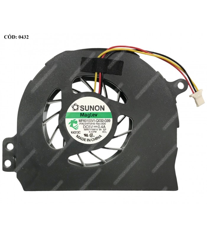 VENTI. DELL INSPIRON 14R N4012 N4110 N4120 N4410 M4110 Vostro 3450 V3450 SERIES 0HFMH9 HFMH9 ORIG.
