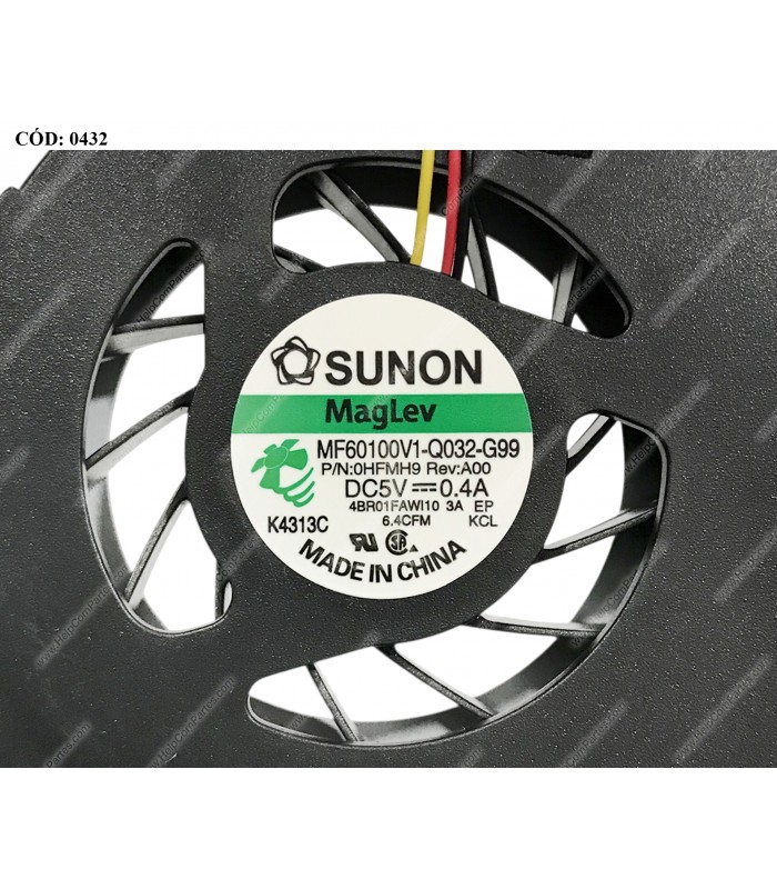 VENTI. DELL INSPIRON 14R N4012 N4110 N4120 N4410 M4110 Vostro 3450 V3450 SERIES 0HFMH9 HFMH9 ORIG.