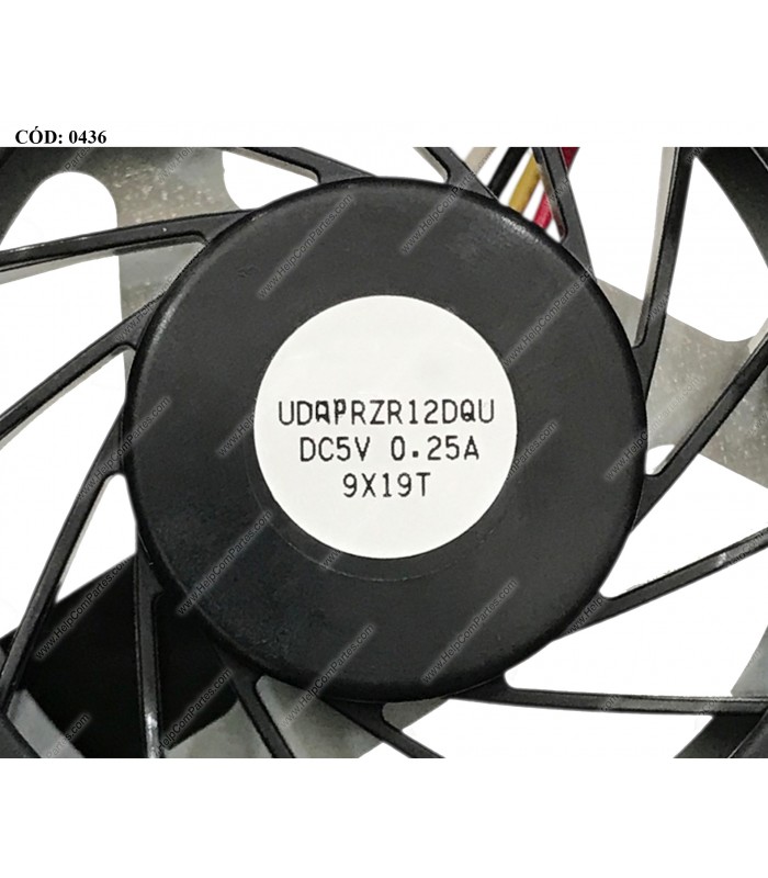 VENTI. DELL XPS 1340 M1340 (FOR INTEGRATED GRAPHICS) SERIES 0U837D ORIG.