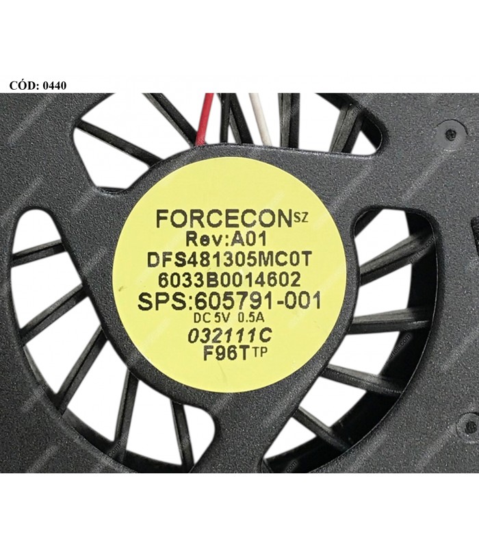 VENTI. HP COMPAQ 320 321 325 326 420 421 620 621 625 SERIES  6011B0014602 DFS481305MC0T 605791-001 ORIG.