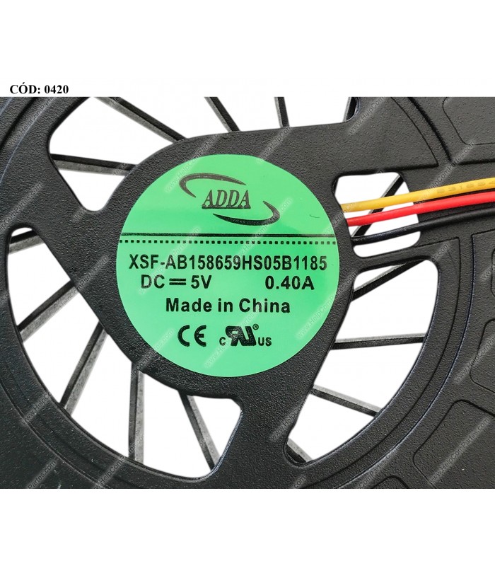 VENTI. DELL INSPIRON 15R N5010 M5010 M511R SERIES 0K74YV ORIG.
