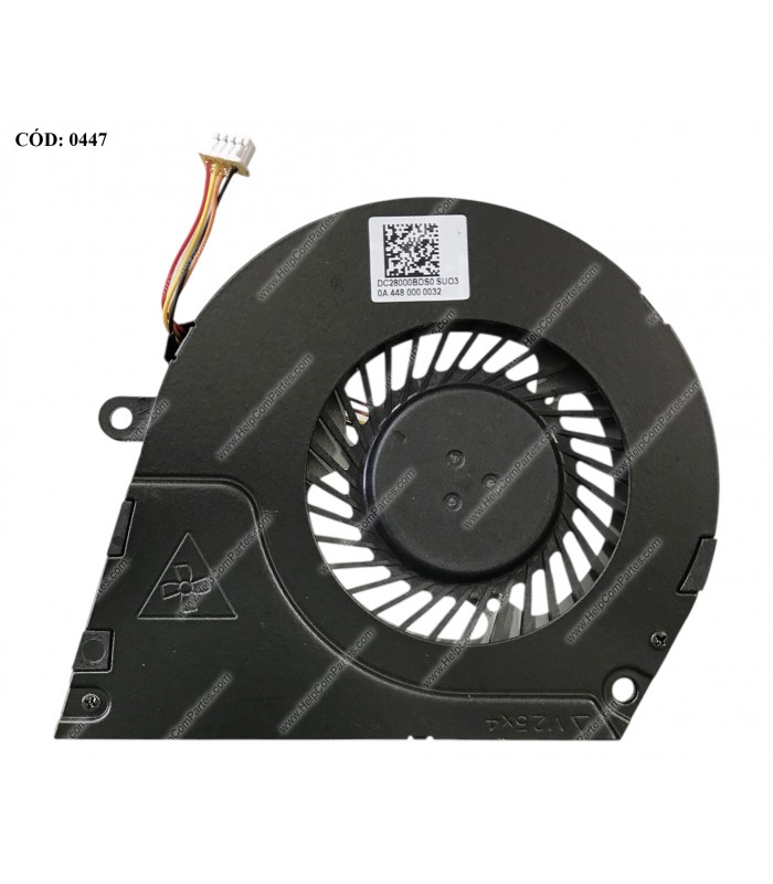 VENTI. HP ENVY 6-1000 6-1100 6T-1200 6Z-1000 SERIES 4PIN  686580-001 7J1450 ORIG.