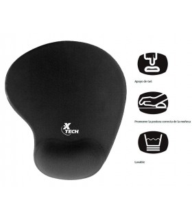 MOUSE PAD XTECH XTA-526 ERGONOMICO NEGRO