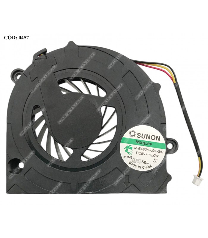 VENTI. TOSHIBA L500 L505 L555 L770 L775 L500D L550D C670 C674 G450 G550 15.6" (AMD-INTEL) 3PIN SERIES H000026650 ORIG.