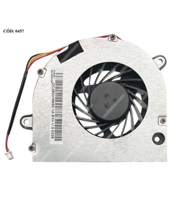 VENTI. TOSHIBA L500 L505 L555 L770 L775 L500D L550D C670 C674 G450 G550 15.6" (AMD-INTEL) 3PIN SERIES H000026650 ORIG.