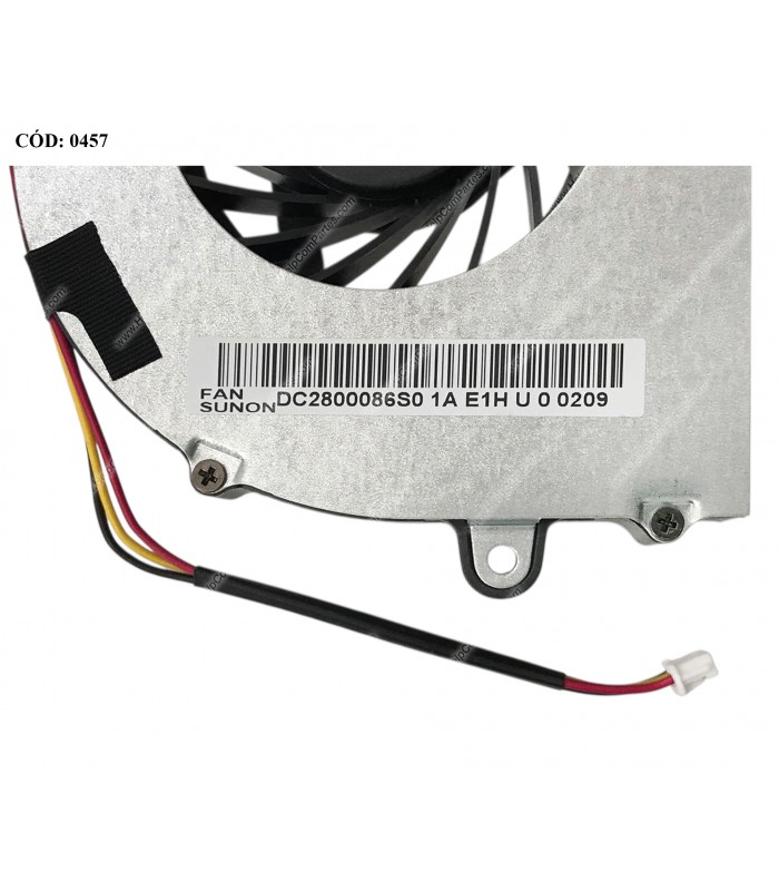 VENTI. TOSHIBA L500 L505 L555 L770 L775 L500D L550D C670 C674 G450 G550 15.6" (AMD-INTEL) 3PIN SERIES H000026650 ORIG.