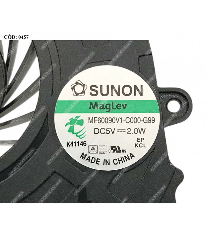 VENTI. TOSHIBA L500 L505 L555 L770 L775 L500D L550D C670 C674 G450 G550 15.6" (AMD-INTEL) 3PIN SERIES H000026650 ORIG.