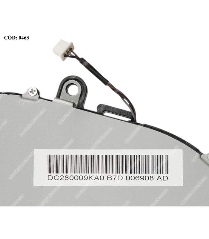 VENTI. ACER 5750 5755 5350 5750G 5755G(GRAFICOS INTEGRADOS,V1) SERIES AB09005HX10G300 3PIN ORIG.