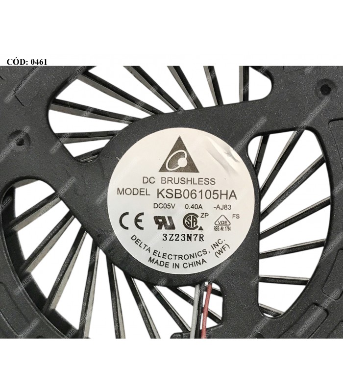 VENTI. ACER 5350 5750 5750G 5755 5755G (TARJETA DE VIDEO, V2) SERIES KSB06105HA-AJ83 3PIN ORIG.