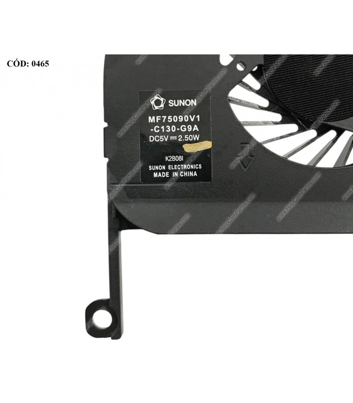 VENTI. ACER ASPIRE E1 E1-431 E1-451 E1-471G V3-471G SERIES MF75090V1-C130-G9A 3PIN ORIG.