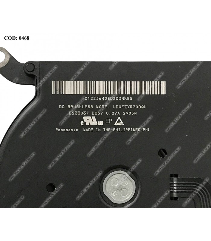 VENTI. APPLE MACBOOK AIR A1466, A1369 13" SERIES 922-9643 4PIN ORIG.