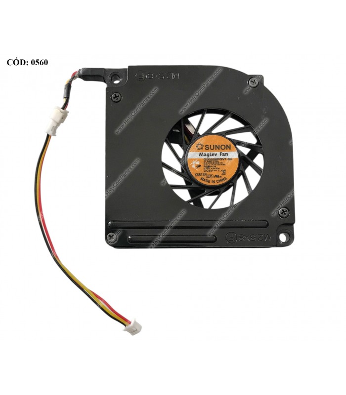 VENTI. DELL  INSPIRON 500M 510M 600M LATITUDE D500 D600 D610  (11.(2).F.3C DC5V) SERIES 0H5195 ORIG.