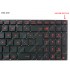 TECLADO ASUS ROG GL502 GL502V GL502VM GL502VMK GL502VT GL502VY GL502VS BK KB-Orange PWR-KEY BL LA ORIG.