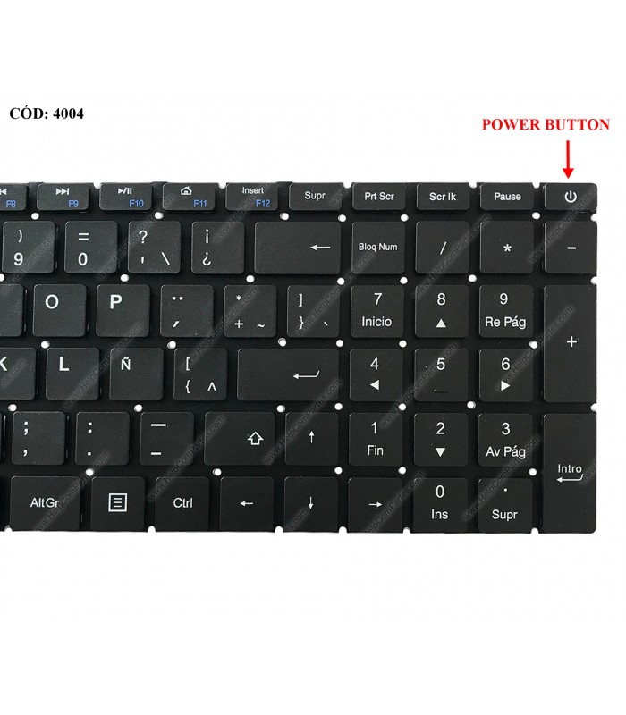 TECLADO GATEWAY GWTN156-1BL GWTN156-1GR GWTN156-1RG GWTN156-4 GWTN156-5 GWTN156-9BL SERIES BK LA OEM