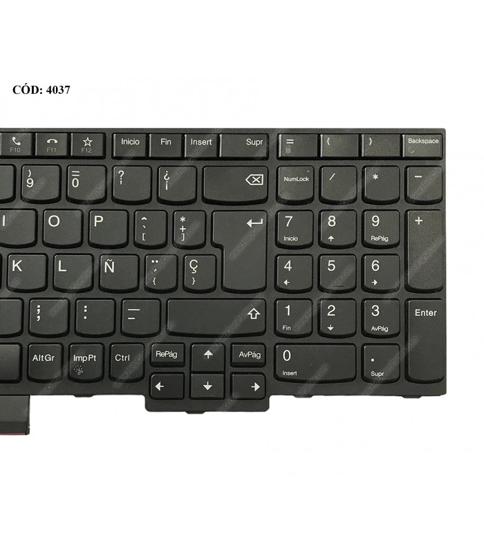 TECLADO LENOVO THINKPAD T15 Gen1 Gen2 P15s Gen1 Gen2 T15g Gen 2/ E580 E585 E590 L580 L590 T590 BK POINT BK SP ORIG