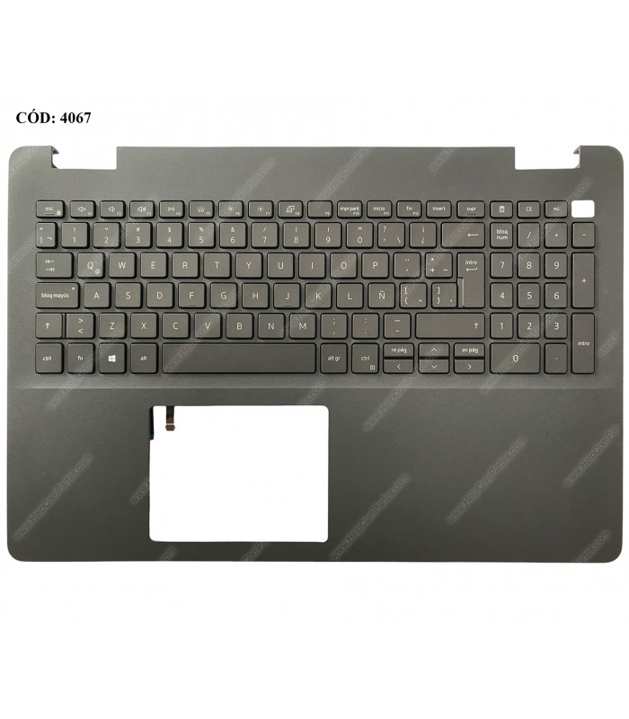 DELL ASSY W/KB W/PLMRST /15 3000 3500 3501 3502 3505 15.6" VOSTRO 15 3500 3501 SERIES 00YPX4 033HPP N-USB-C BK BL LA ORIG.