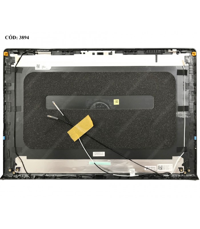 LCD COVER DELL INSP. 15 3510 3511 3515 3520 3521 3525 3530 3535 VOSTRO 3510 3520 3525 SERIES +ANT WIFI 15.6" BK 00WPN8 ORIG.