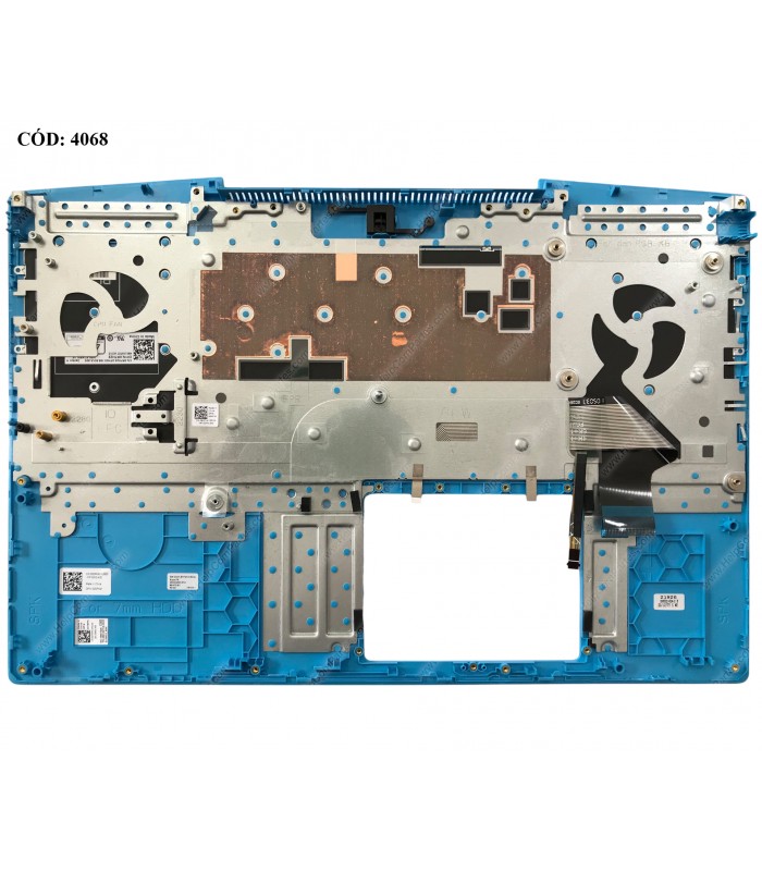 DELL ASSY W/KB W/PLMRST /GAMING G3 15 3500 3590 / G5 15 5500 5505 SERIES /60W -PG- 3-Cell/ 03T5PH BK BL-BLUE LA ORIG.