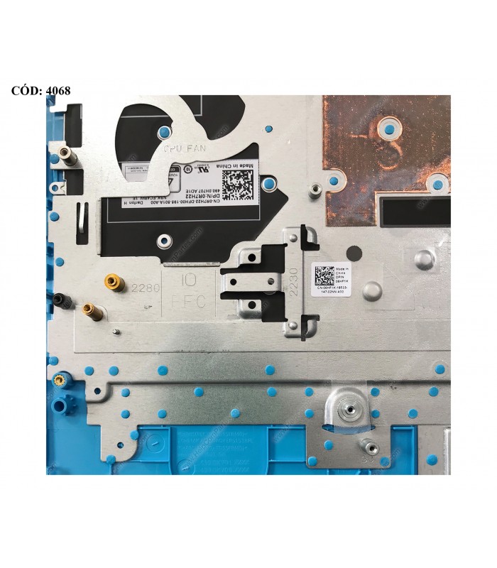DELL ASSY W/KB W/PLMRST /GAMING G3 15 3500 3590 / G5 15 5500 5505 SERIES /60W -PG- 3-Cell/ 03T5PH BK BL-BLUE LA ORIG.