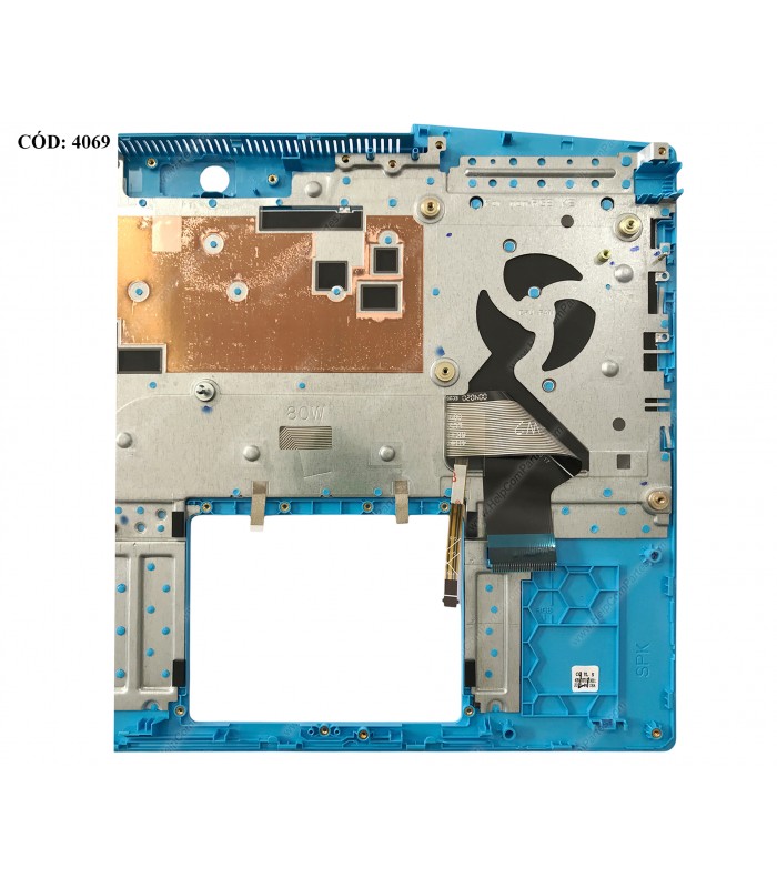 DELL ASSY W/KB W/PLMRST /GAMING G3 15 3500 3590 G5 15 5500 5505 SERIES /80W -FP- 4-Cell/ 0RWCGW BK BL-BLUE LA ORIG.