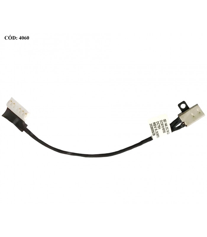 DC JACK POWER DELL VOSTRO 3400 3401 3405 3500 3501 3511 P132G SERIES +CABLE 0XHV65 XHV65 ORIG.