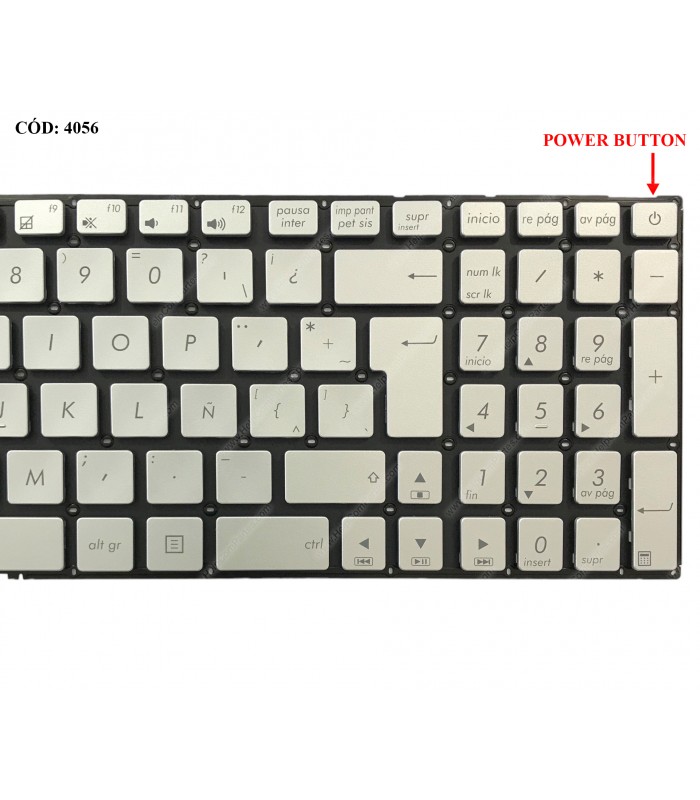 TECLADO ASUS X540 X540L X540LA X540SC K540 K540LA X543 X543UB X543BA X543UA X543MA X543U X543L SERIES SR LA ORIG.