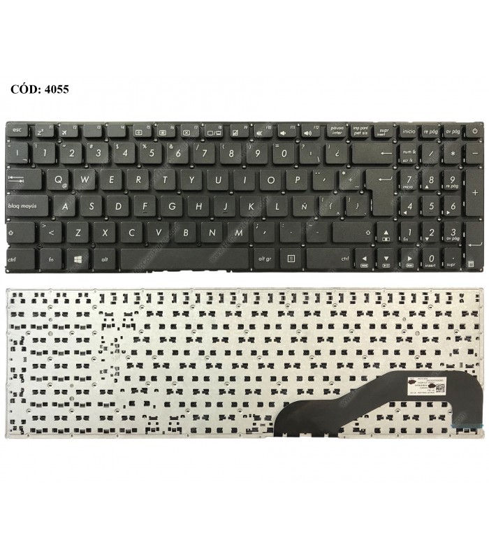 TECLADO ASUS X540 X540L X540LA X540SC K540 K540LA X543 X543UB X543BA X543UA X543MA X543U X543L SERIES BK LA ORIG.