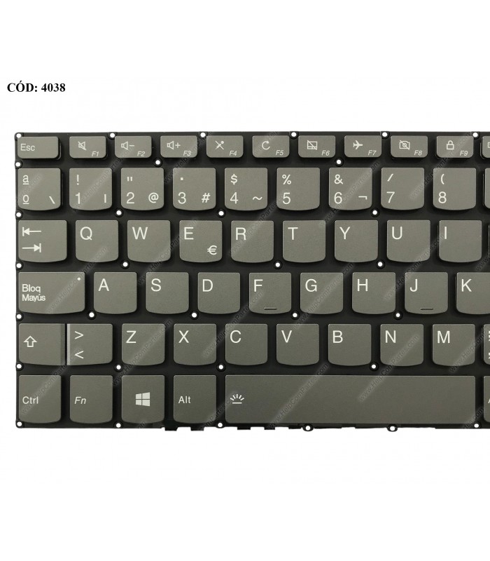 TECLADO LENOVO IP 320-15ABR 320-15IAP 320-15AST 320-15IKB 320-17IKB 320-17ISK 130-15AST L340-15 3-15ADA05 SERIES GR BL SP ORIG.
