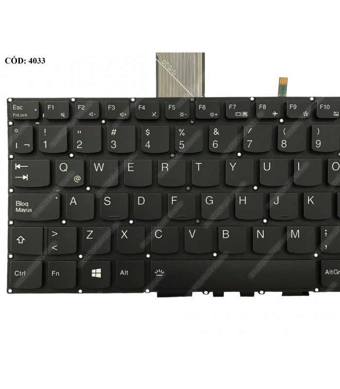 TECLADO LENOVO LEGION 5-15IMH05H 15ARH05H 15IMH05 15IMH05H R7000 Y7000 2020 IP 3-15IMH05 15ARH05 GY530 BK KB-WH BL LA ORIG.