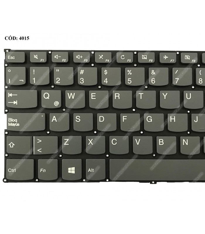 TECLADO LENOVO IP 530S-14ARR 530S-14IKB FLEX-14API FLEX-14IML S740-14IIL YOGA 530-14IKB 530-14ARR 730-13 GR LA ORIG.