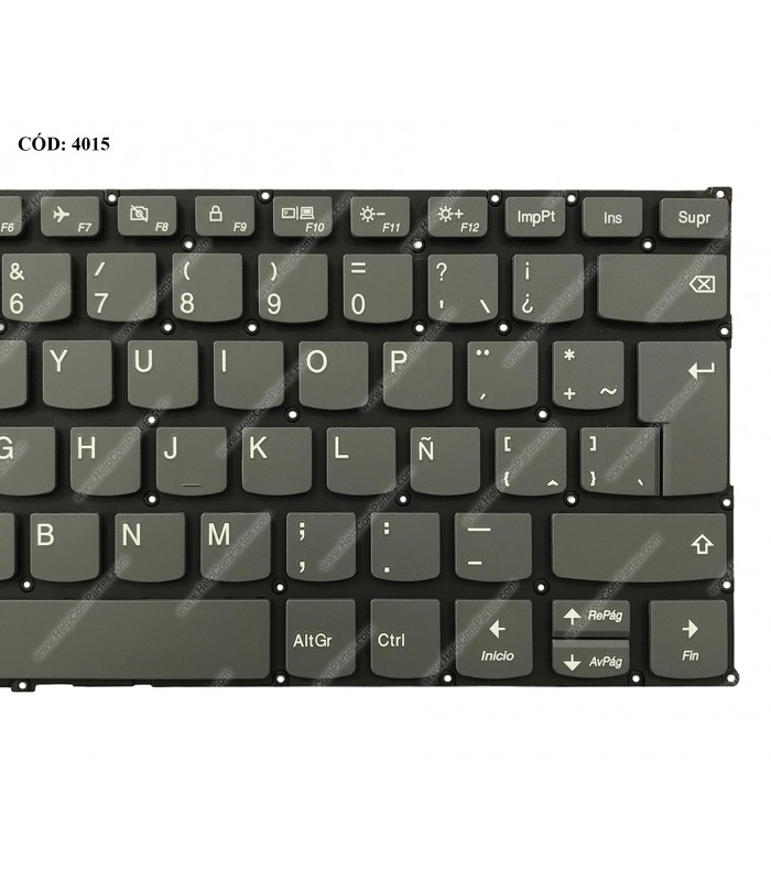 TECLADO LENOVO IP 530S-14ARR 530S-14IKB FLEX-14API FLEX-14IML S740-14IIL YOGA 530-14IKB 530-14ARR 730-13 GR LA ORIG.
