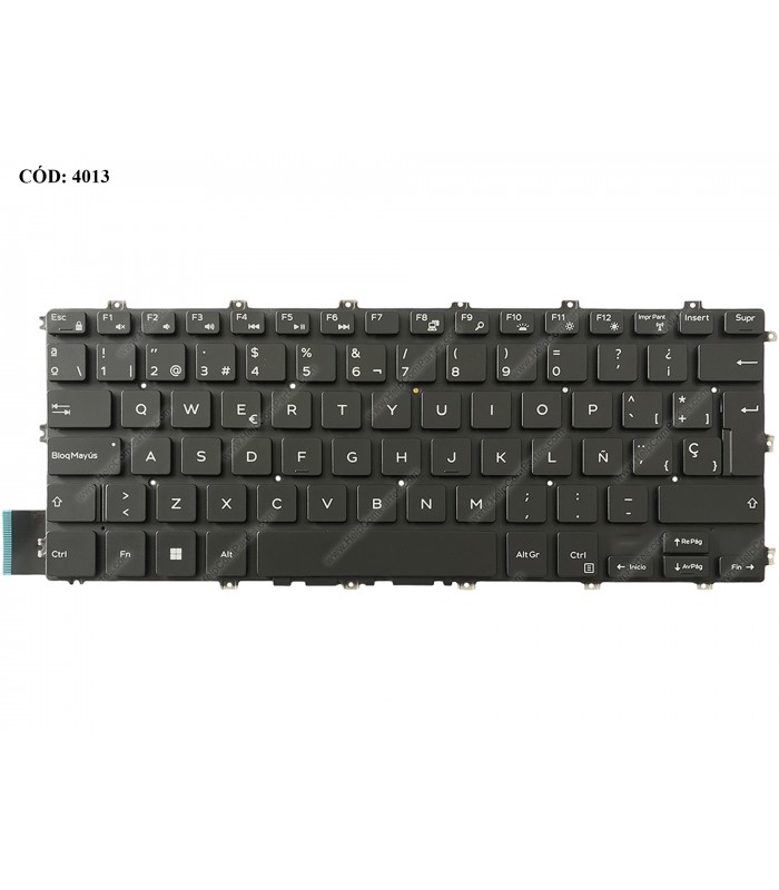 TECLADO DELL INSP. 13-7000 7386 14-5000 5480 5485 5488 5481 5482 5485 5491 15-5000 5580 5585 15-7000 7573 BK BL SP ORIG.