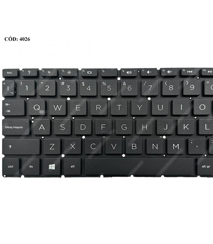 TECLADO HP PAV 15-CS 15T-CS 15Z-CW 15-CW 15-DA 15-DB 15-CX 15-DR 15-DF 15-CN 15-CR 15-DW 250 G7 255 G7 SERIES BK NO-BL LA ORIG